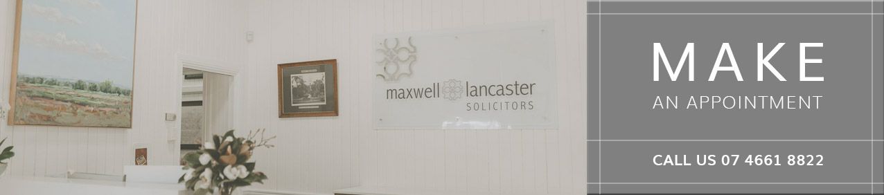 Make an Appointment with Maxwell Lancaster Solicitors